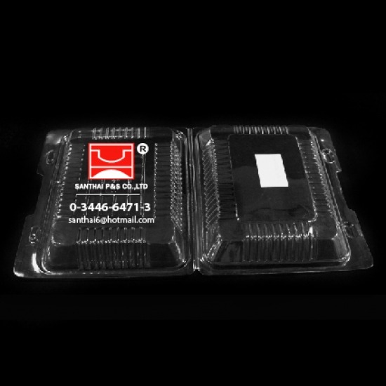 กล่องใส่อาหารพลาสติกใส - โรงงานรับขึ้นรูปบรรจุภัณฑ์พลาสติก ซานไทย 